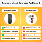 FurMagic – La brosse miracle pour un pelage propre, doux et sans nœuds